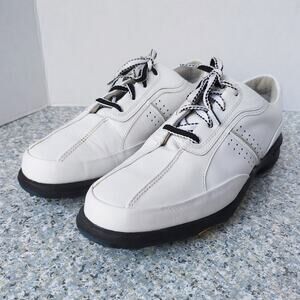 Footjoy Spiked White Golf Shoes